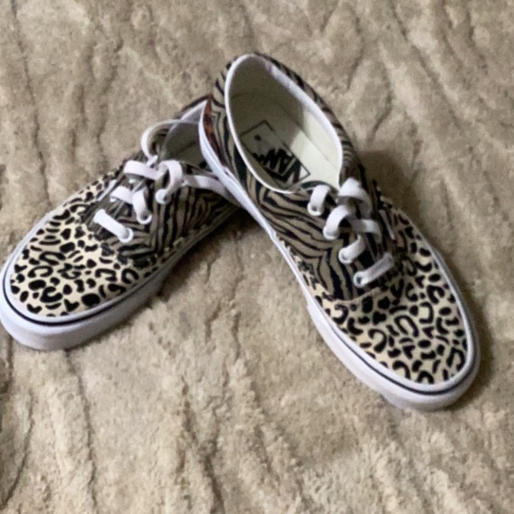 Vans Animal Print Sneakers